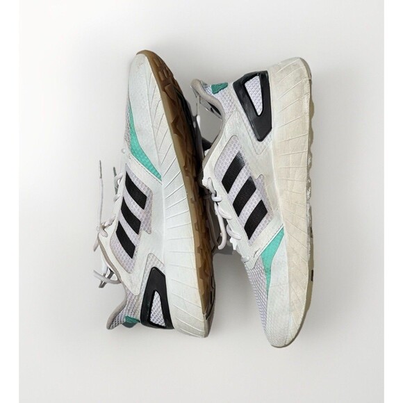 Adidas Questarstrike Climacool Mens 7.5 White Black Green G26347 Cloudfoam main image 7